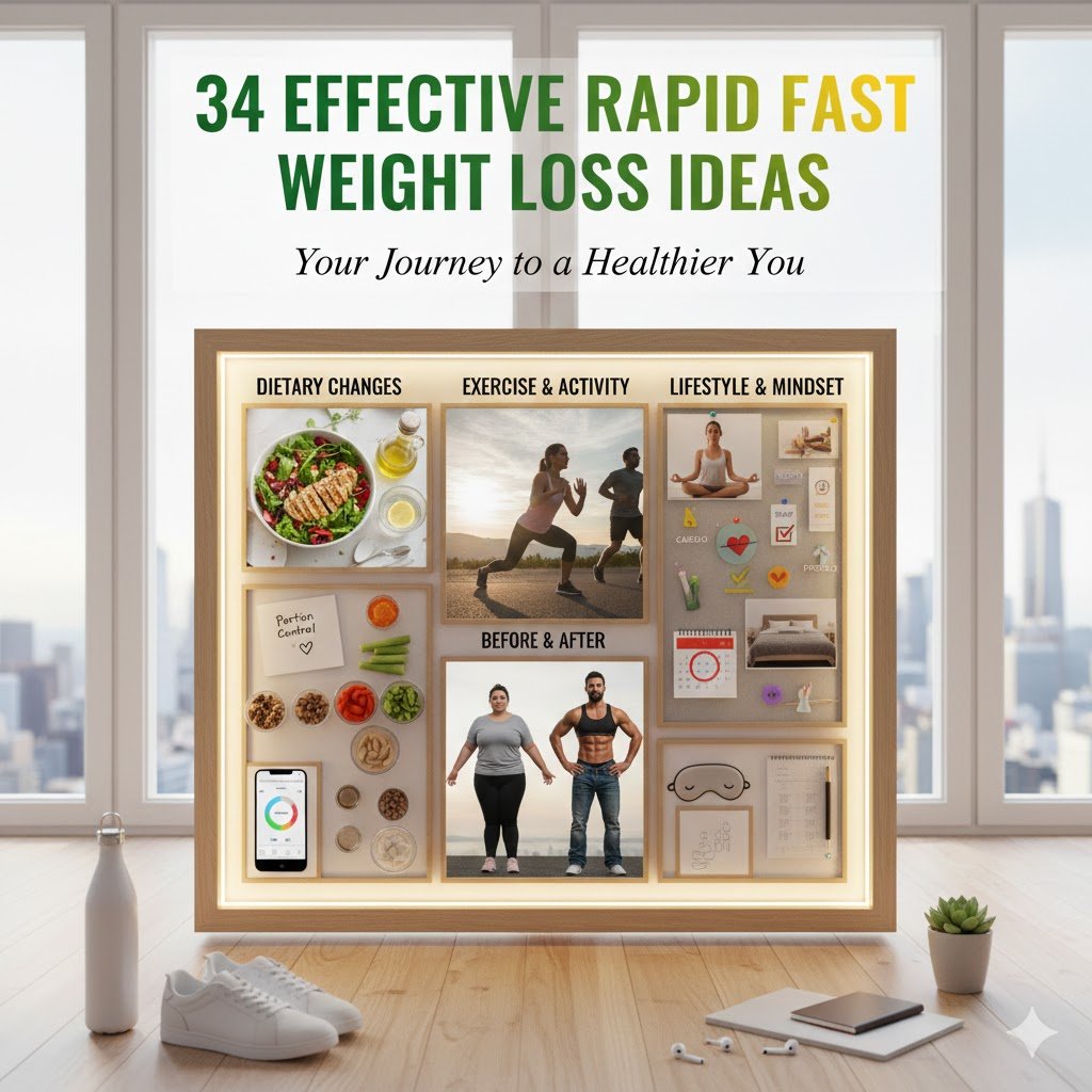 34 Effective Rapid Fast Weight Loss Ideas